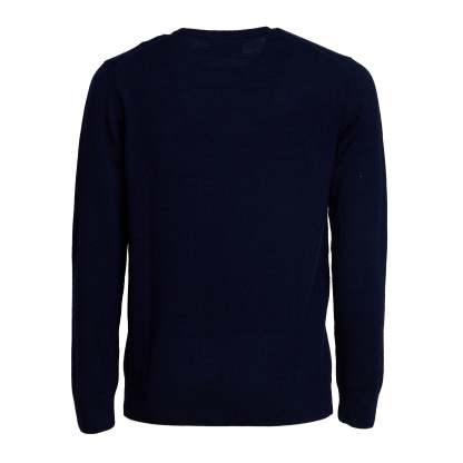 POLO  Crewneck Sweater in 100% Merino Wool - Regular Fit-OSI