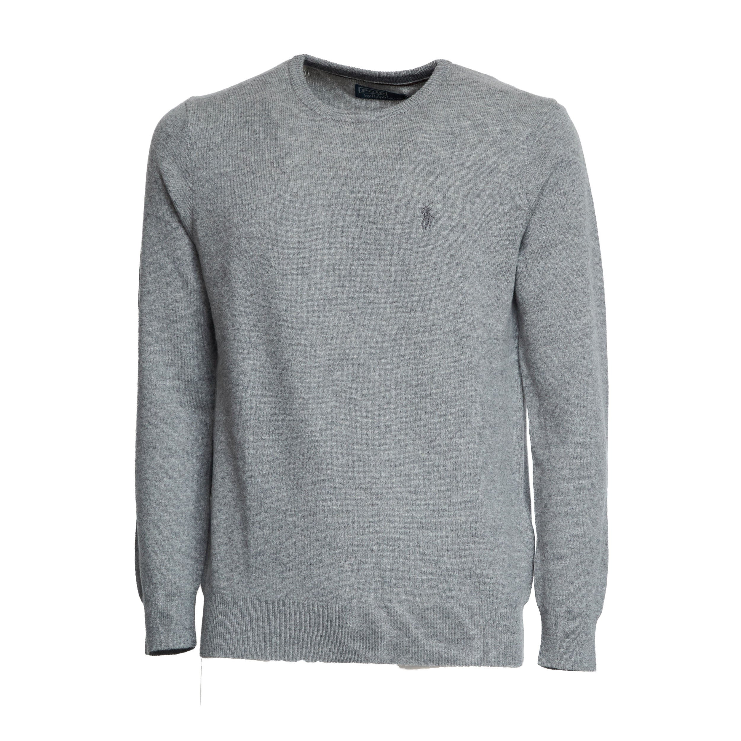 POLO  Men's Crew Neck Merino Wool Sweater-OSI