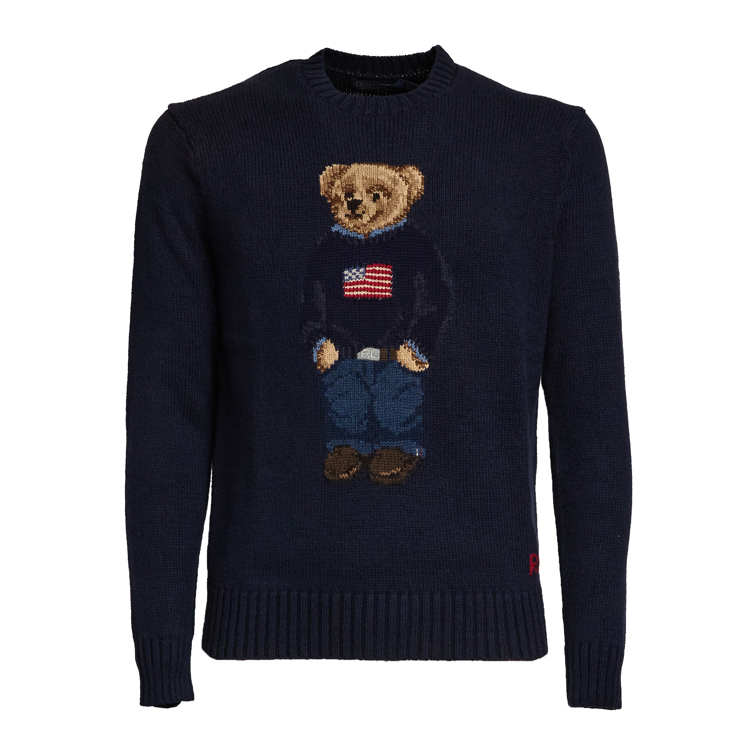 POLO  Polo Bear Crewneck Sweater-OSI