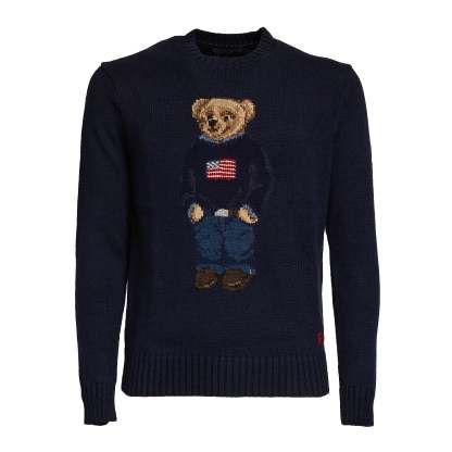 POLO  Polo Bear Crewneck Sweater-OSI