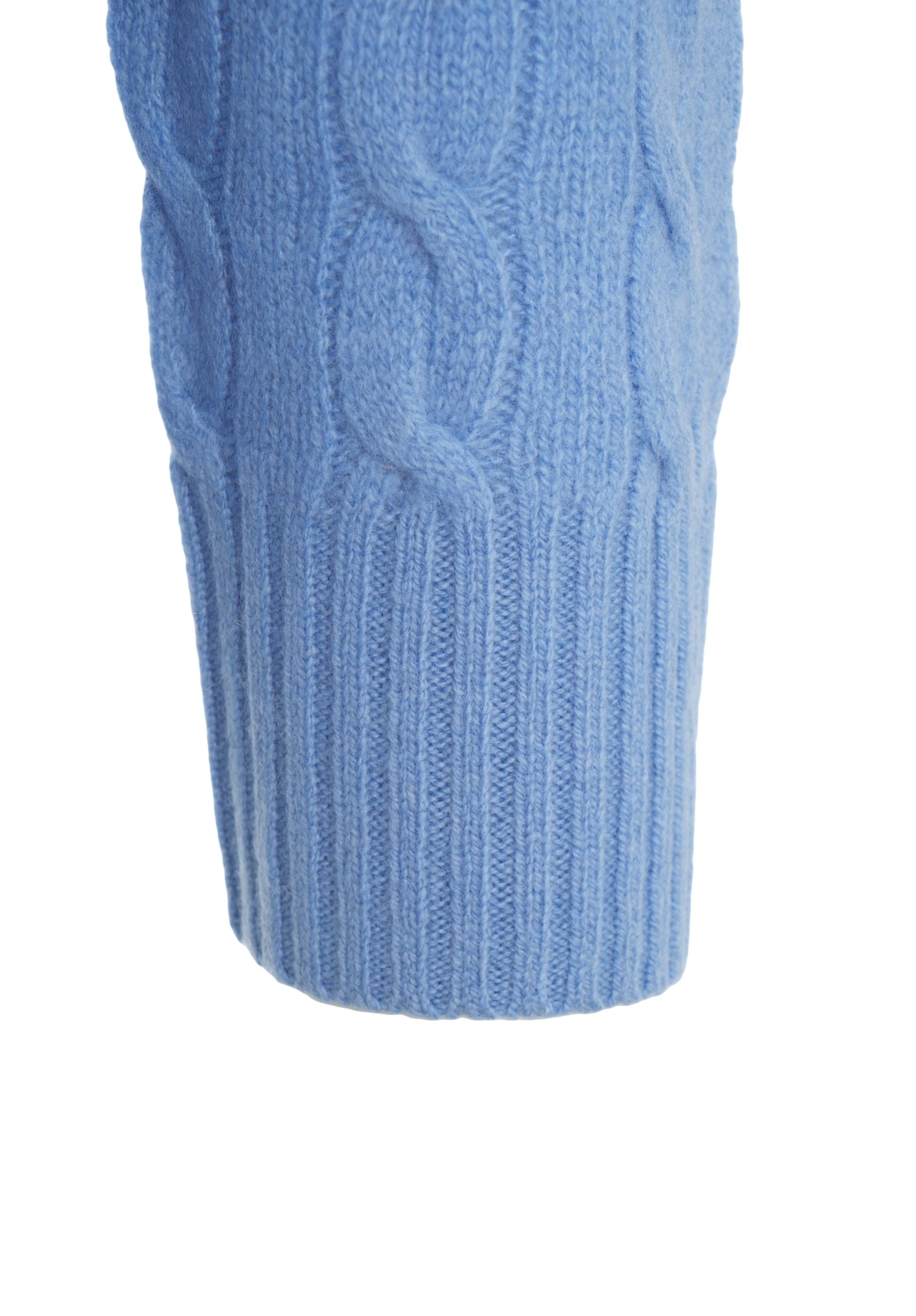 POLO  Classic Cable Knit Pullover with Embroidered Logo-OSI