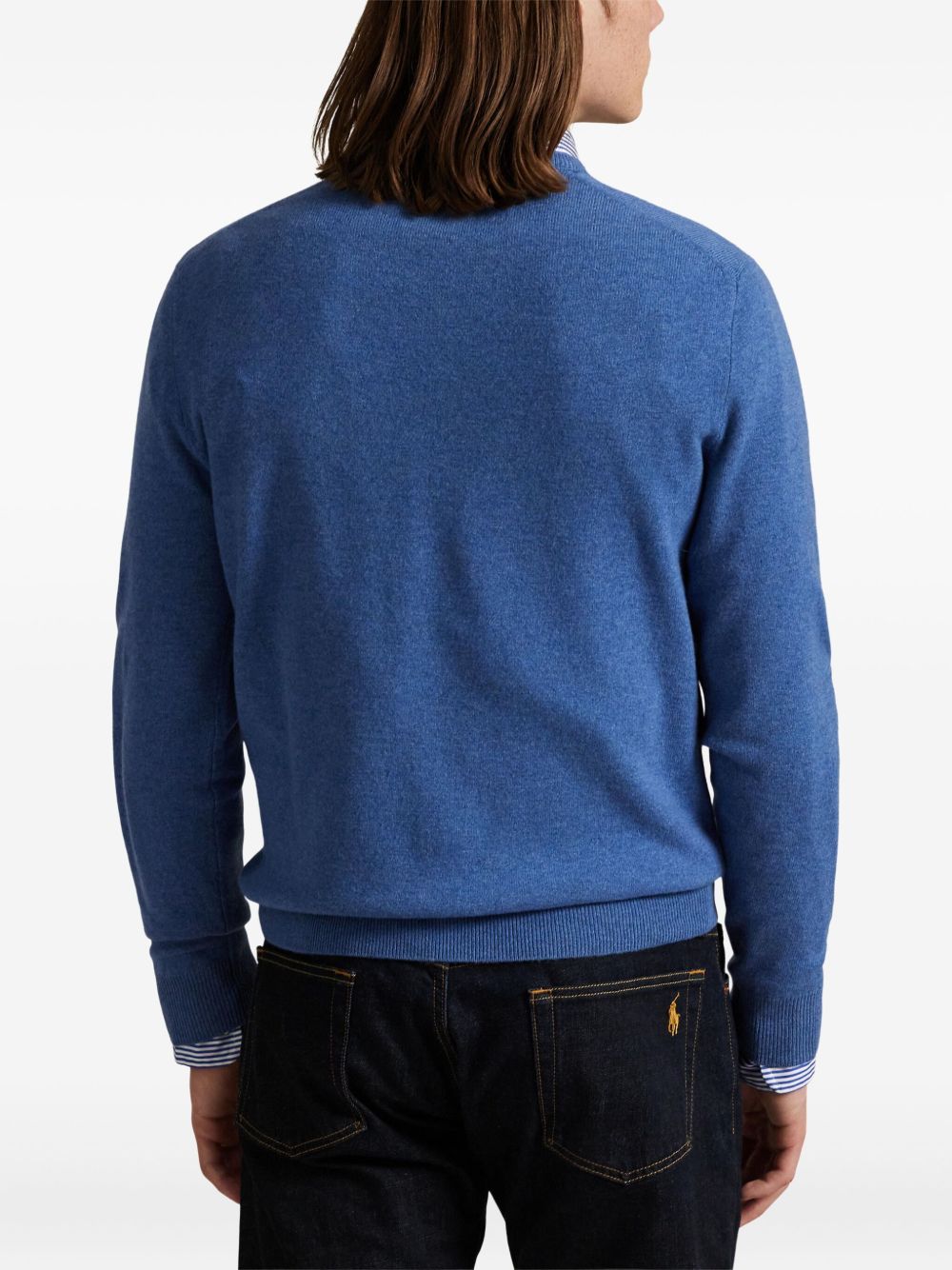 POLO  Classic Fit Wool Sweater for Men-OSI