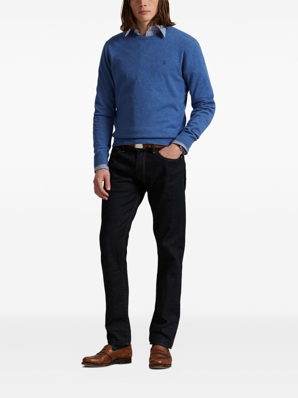 POLO  Classic Fit Wool Sweater for Men-OSI
