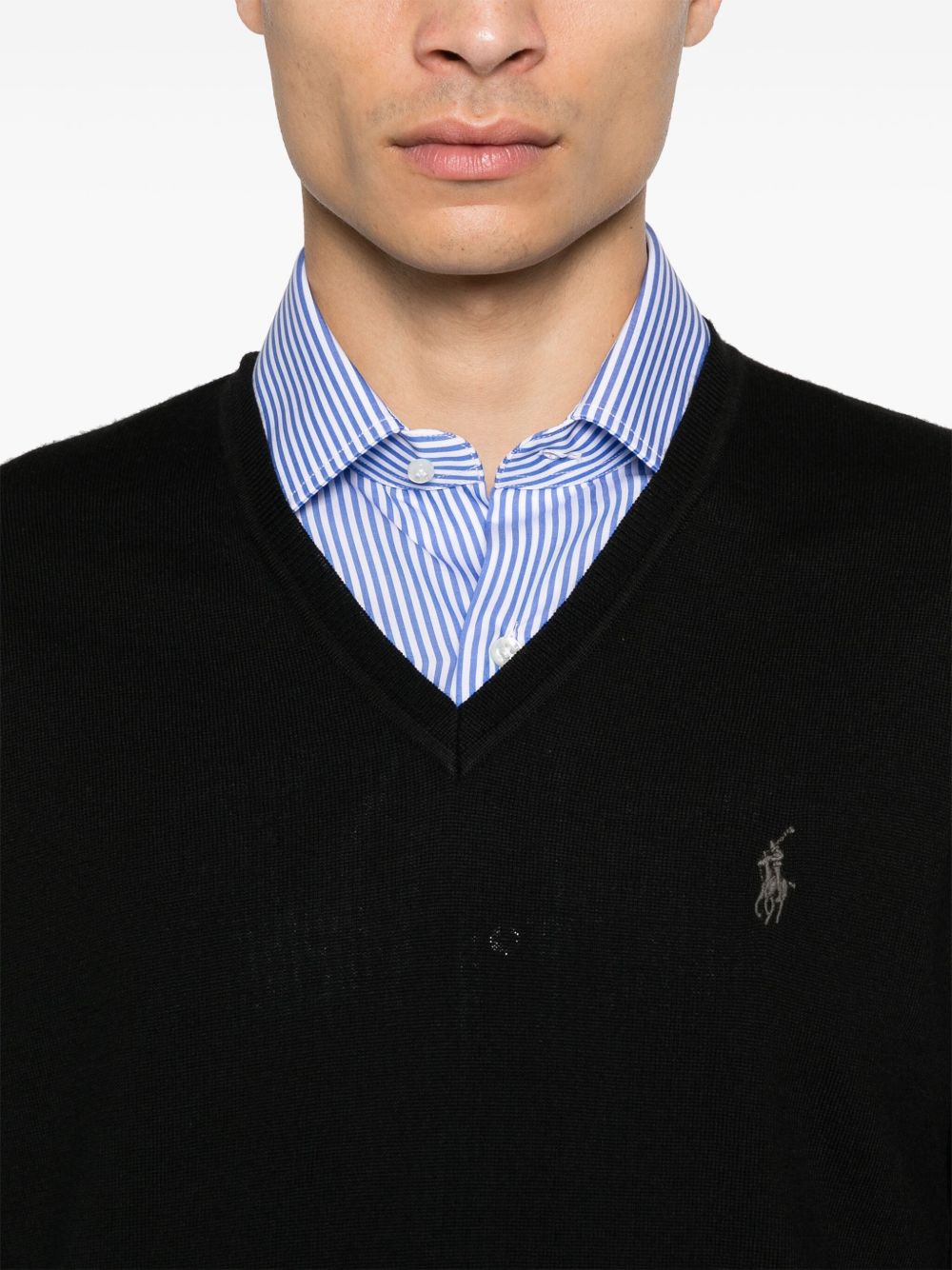 POLO  Men's Wool Sweater - Classic Fit-OSI