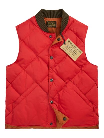 POLO  Vintage Quilted Nylon Twill Vest for Men - FW25-OSI