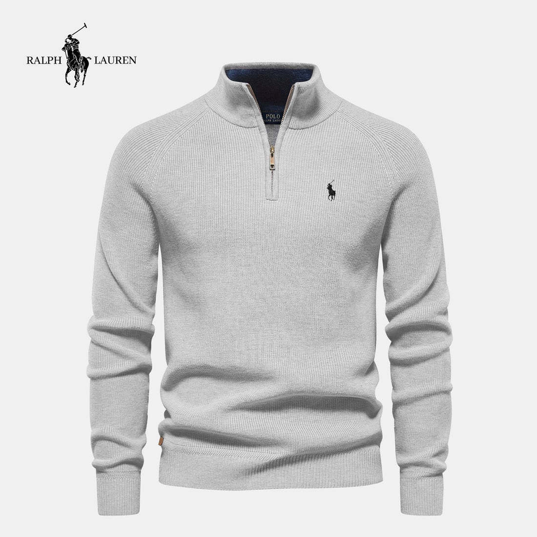 Half-Zip Wool Sweater-OSI