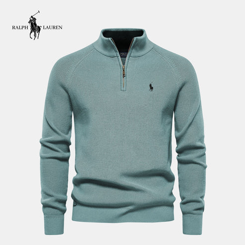 Half-Zip Wool Sweater-OSI