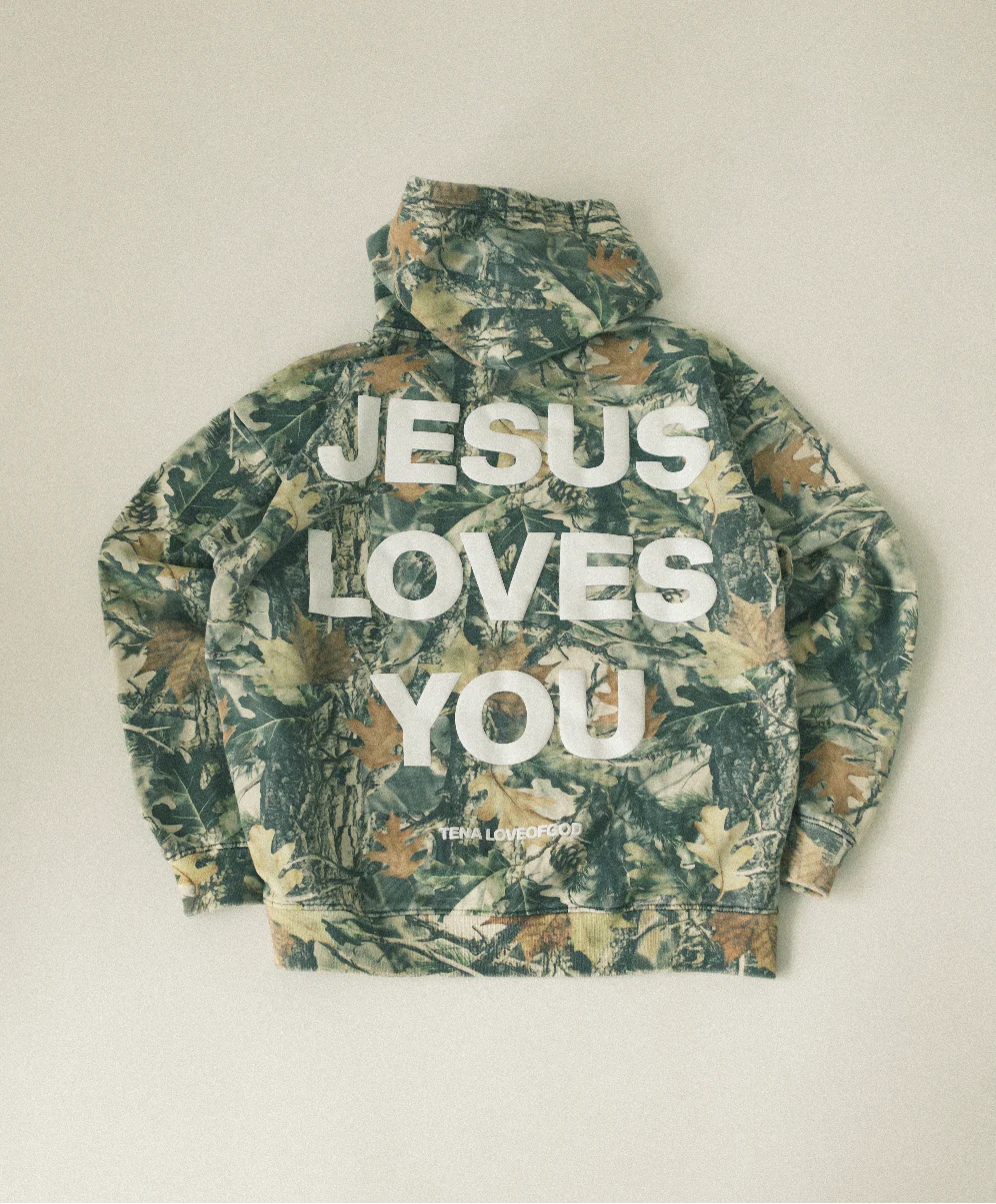 JESUS LOVES YOU HOODIE-OSI
