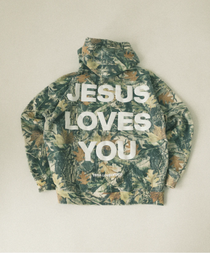 JESUS LOVES YOU HOODIE-OSI