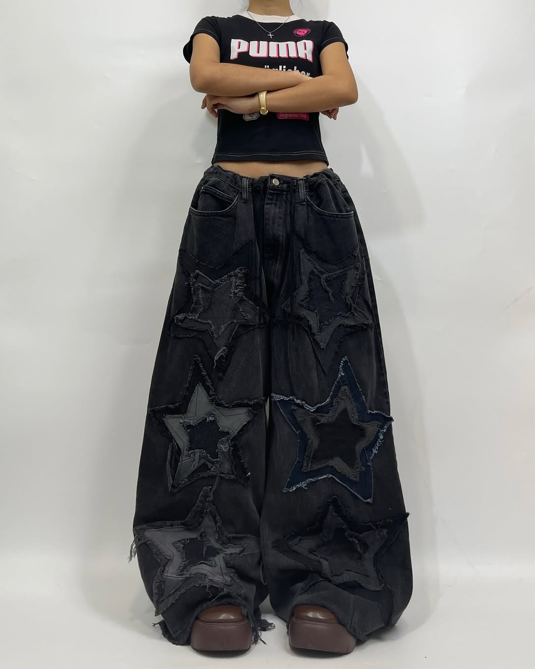 Star Patch Jeans