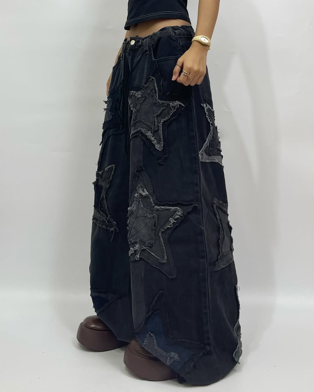 Star Patch Jeans
