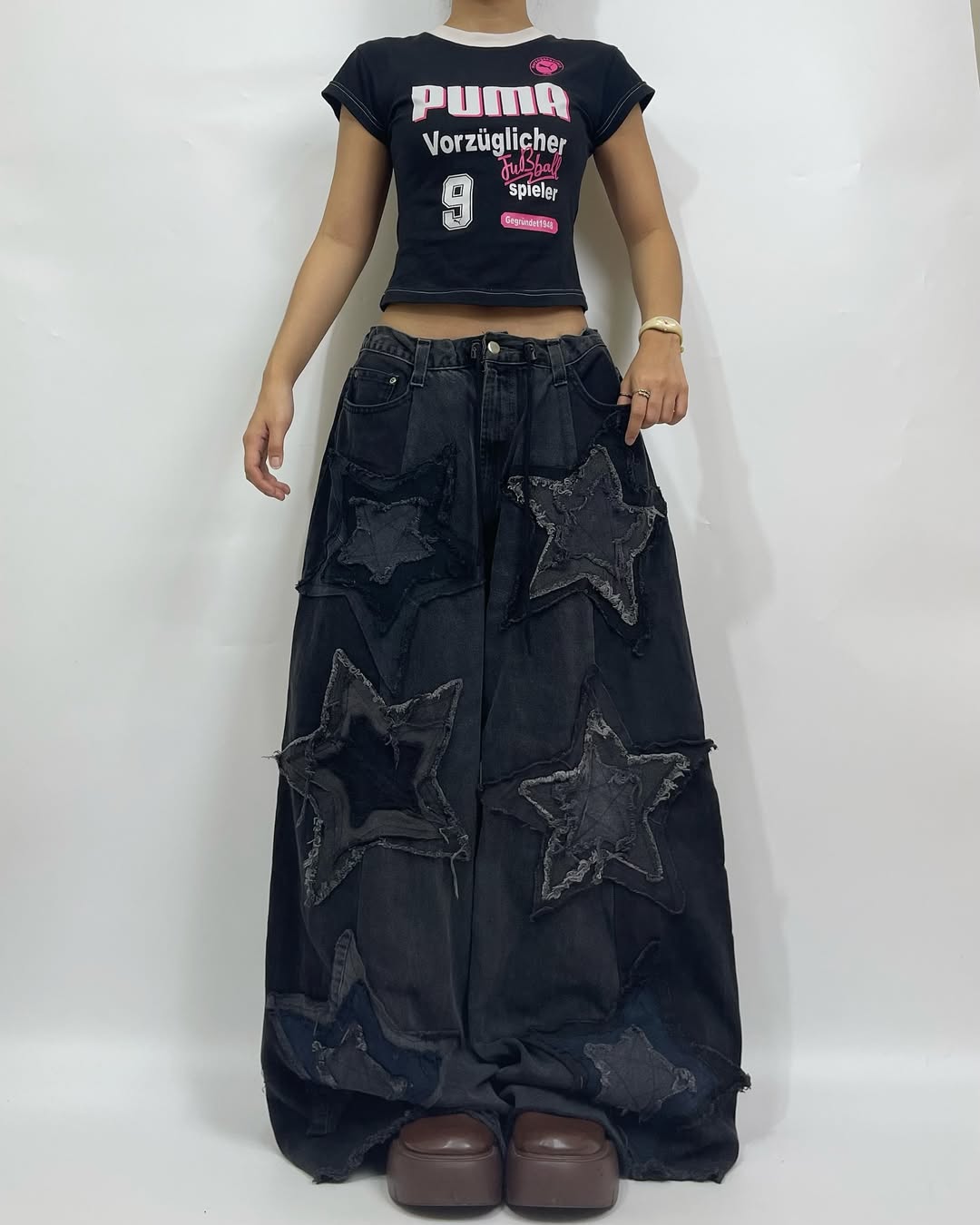 Star Patch Jeans
