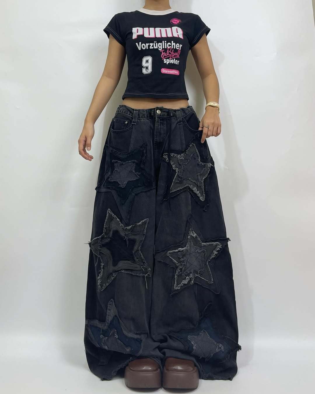 Star Patch Jeans