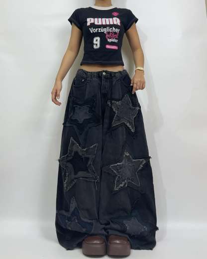 Star Patch Jeans