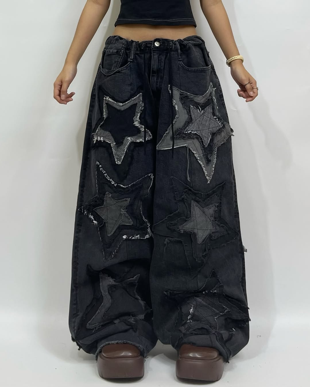 Star Patch Jeans