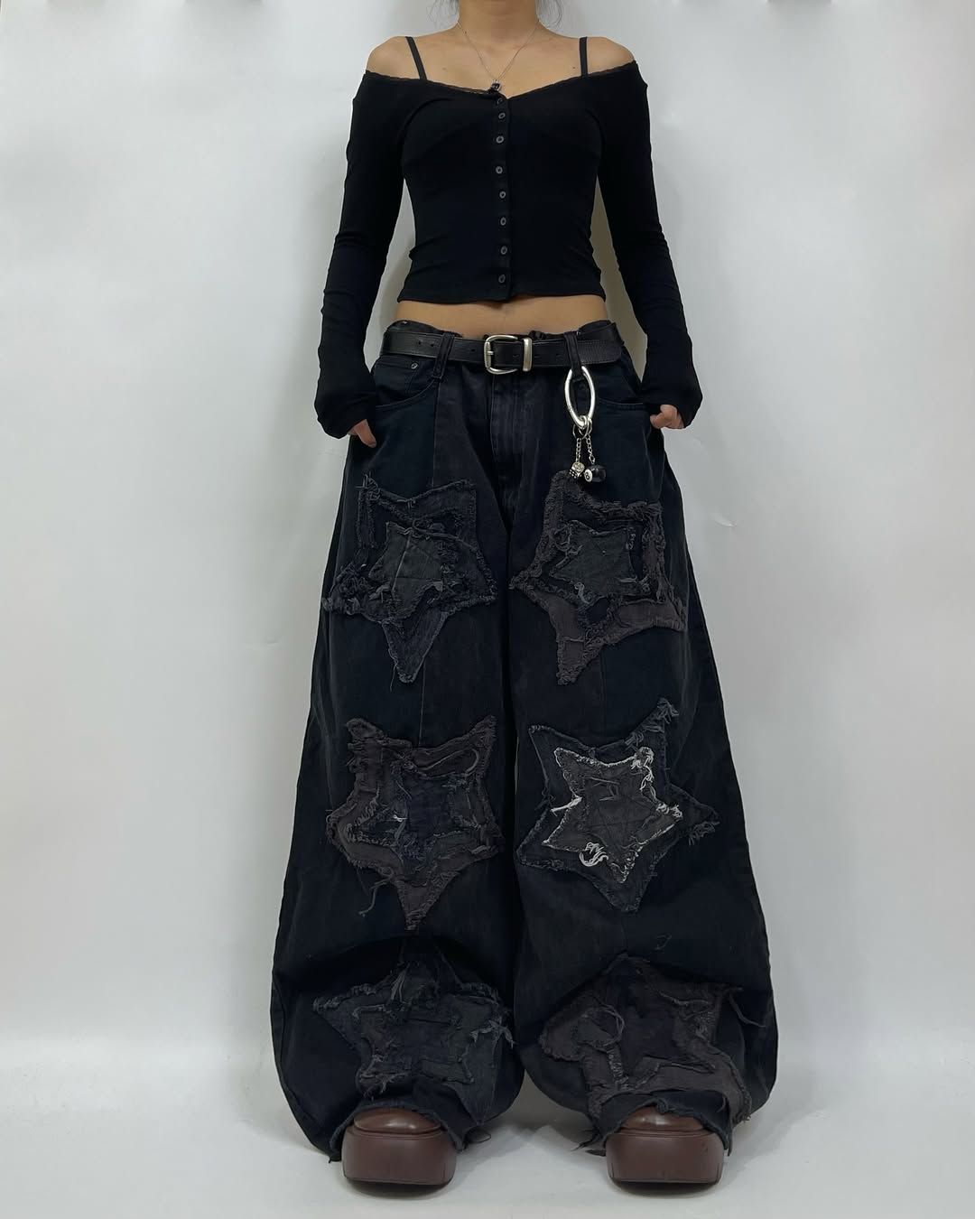 Star Patch Jeans