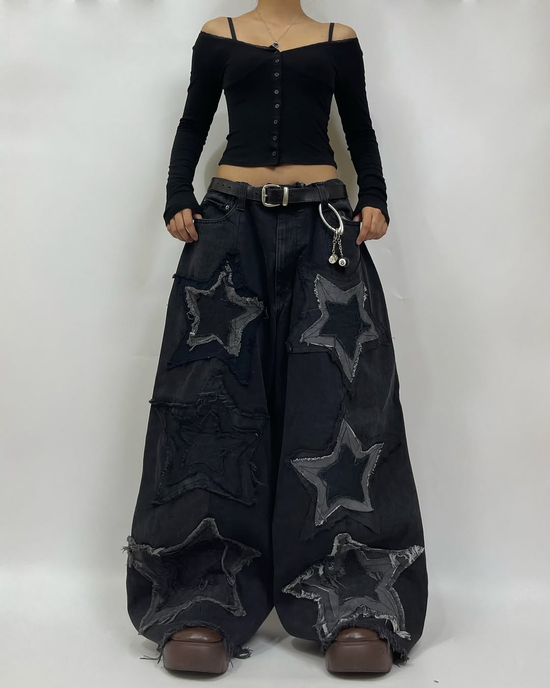 Star Patch Jeans