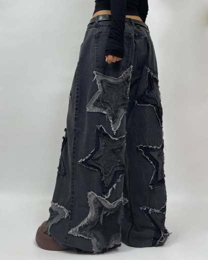 Star Patch Jeans