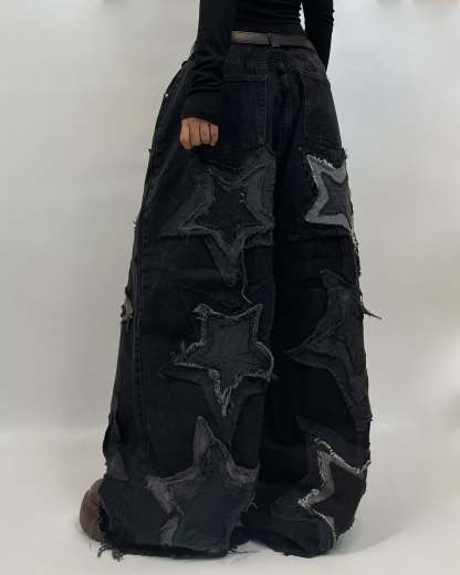 Star Patch Jeans