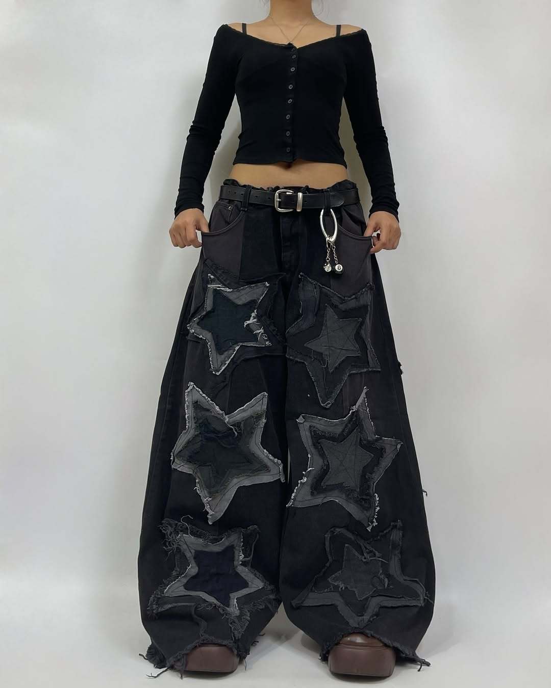 Star Patch Jeans