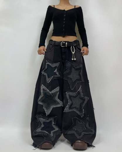 Star Patch Jeans