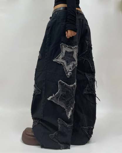 Star Patch Jeans