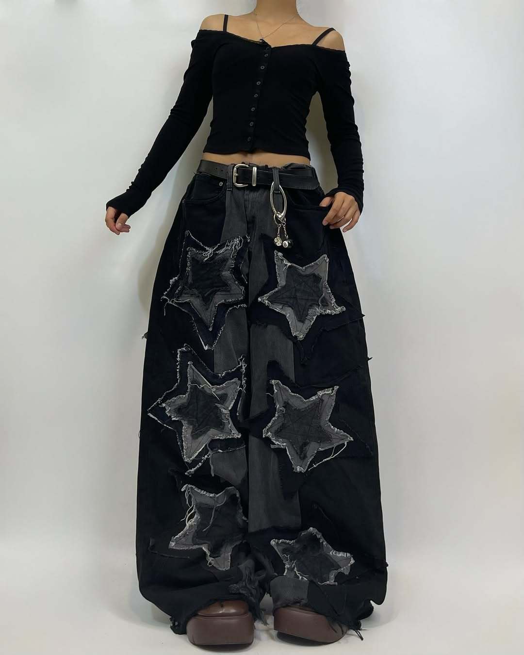 Star Patch Jeans
