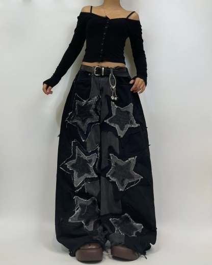 Star Patch Jeans