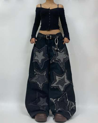 Star Patch Jeans