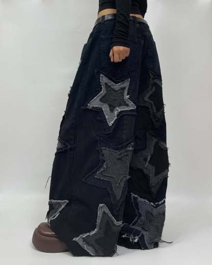 Star Patch Jeans