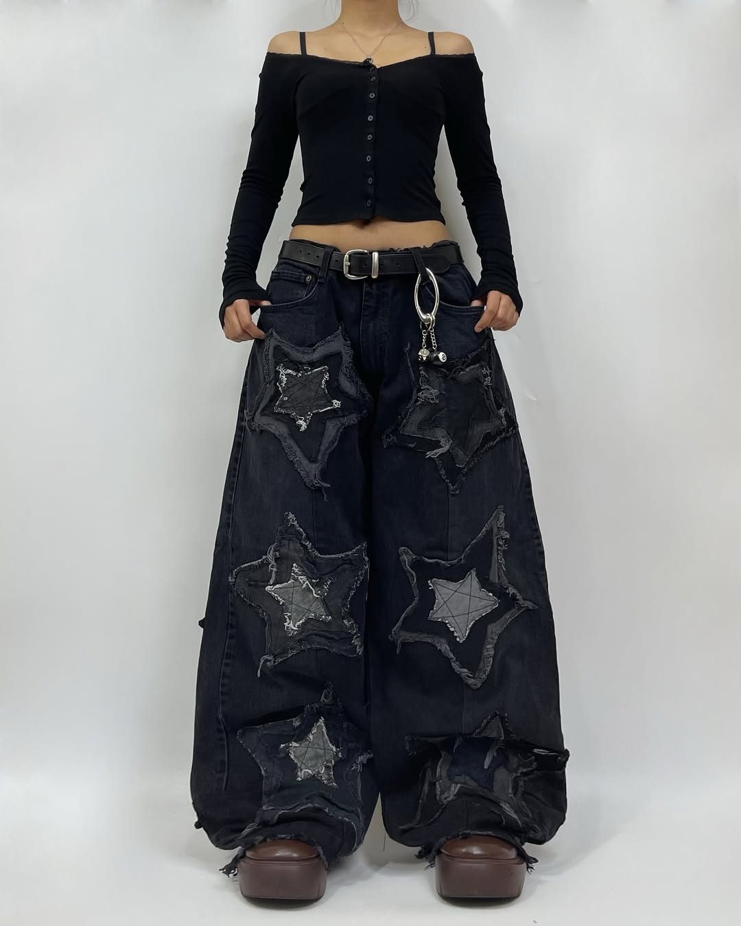 Star Patch Jeans
