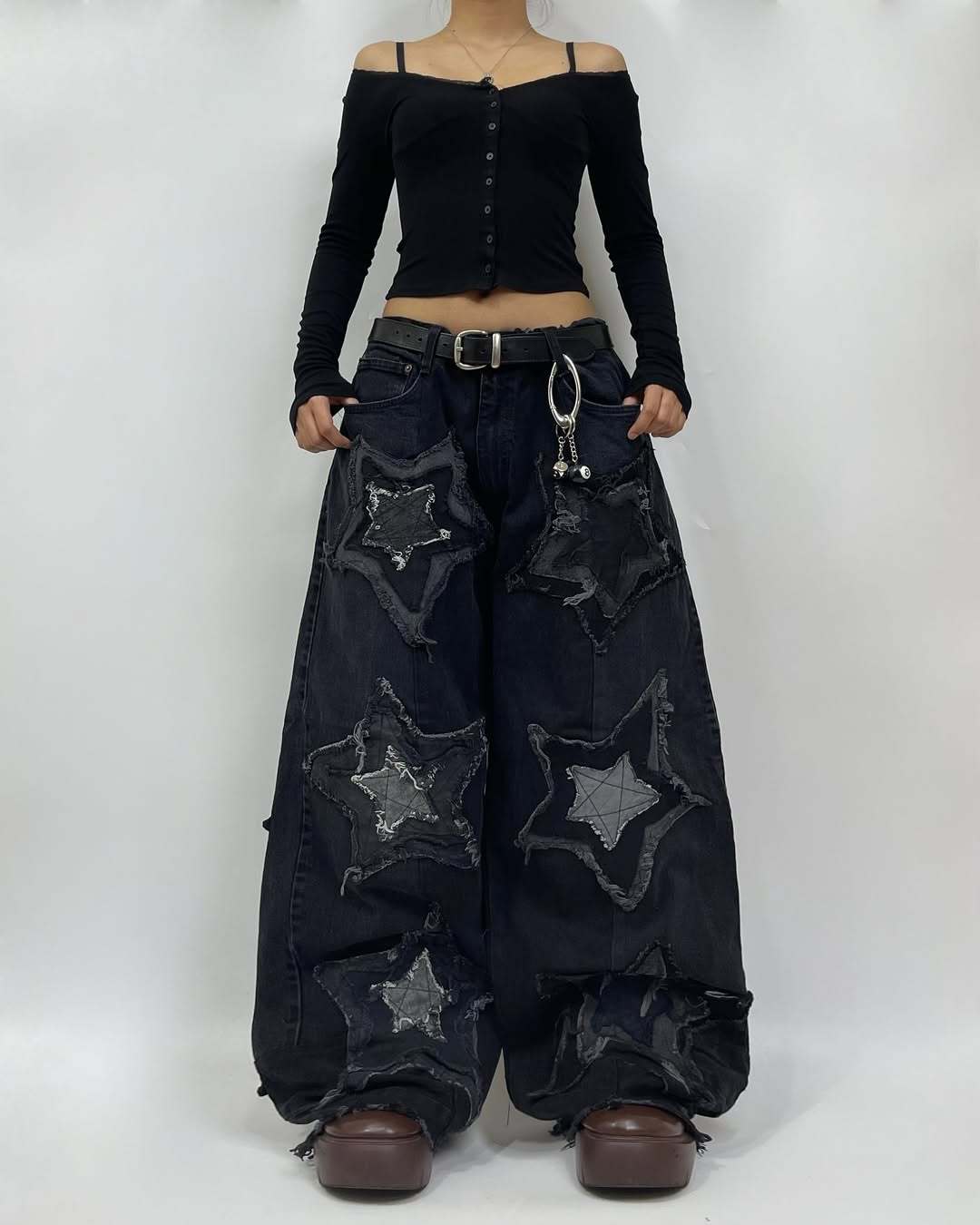 Star Patch Jeans