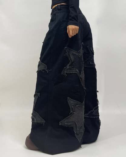 Star Patch Jeans