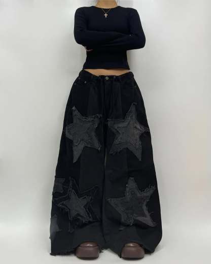 Star Patch Jeans