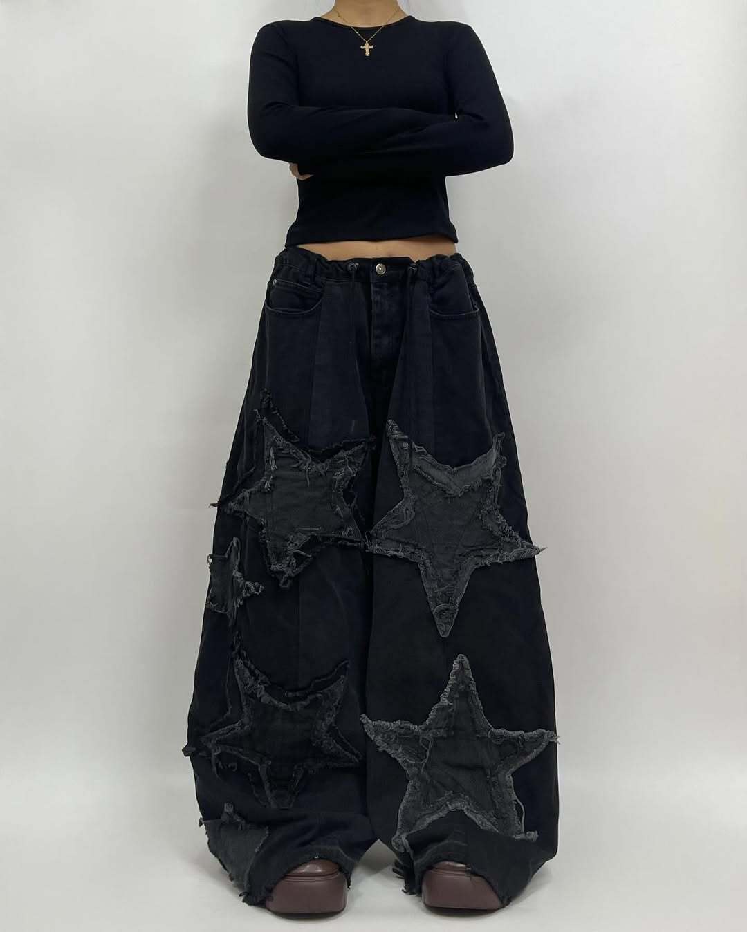 Star Patch Jeans