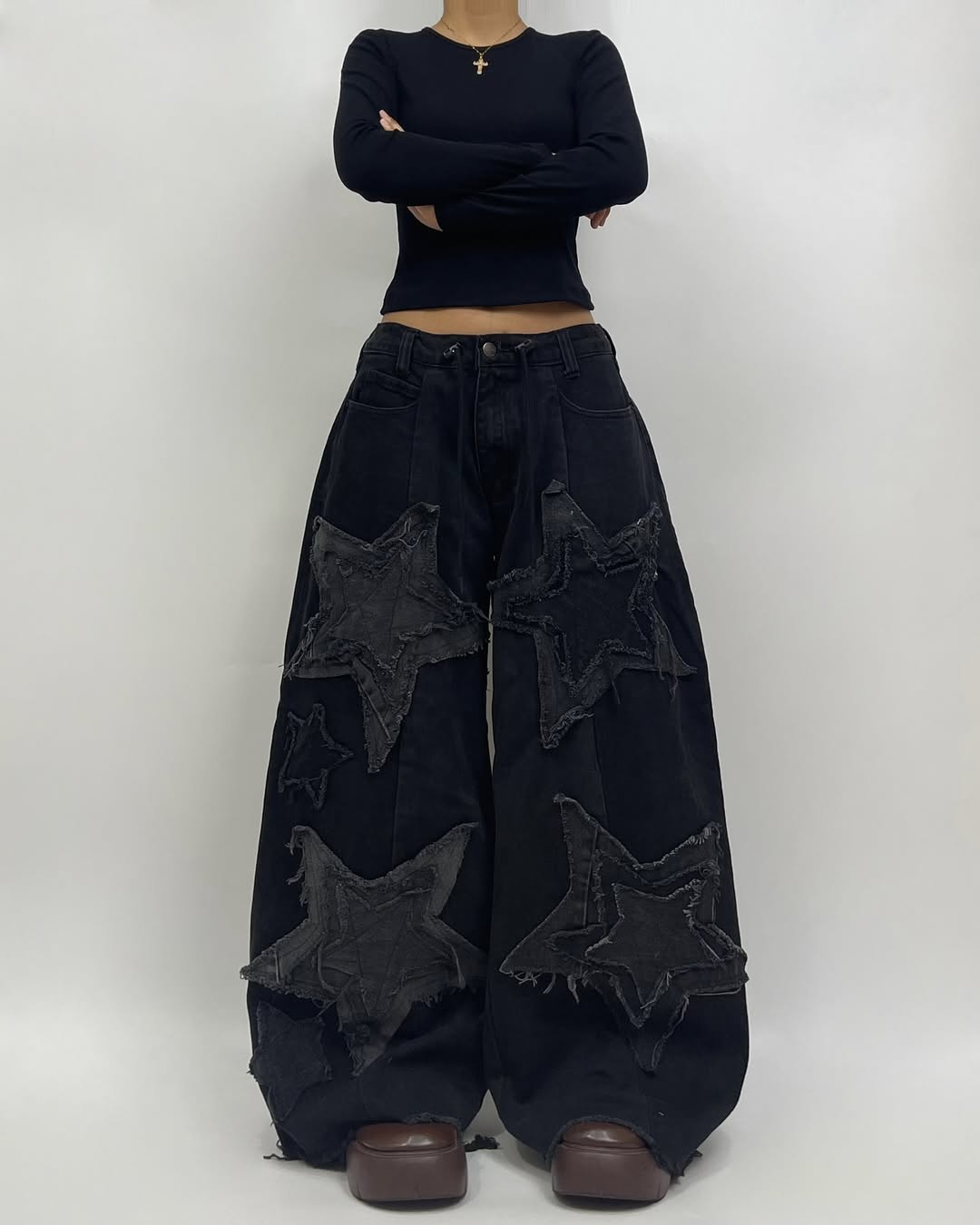 Star Patch Jeans