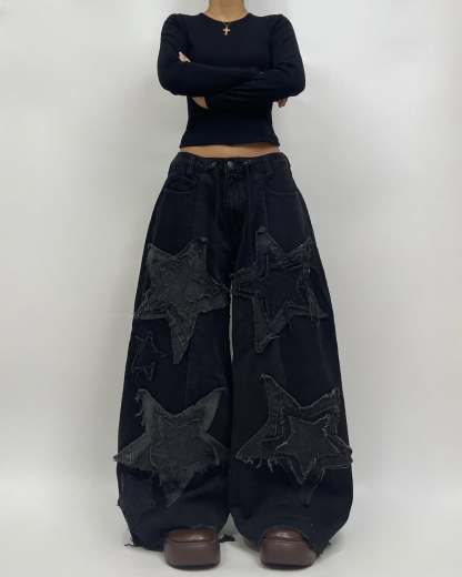 Star Patch Jeans