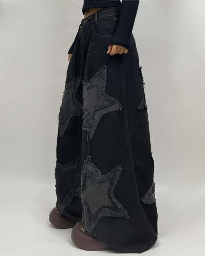 Star Patch Jeans