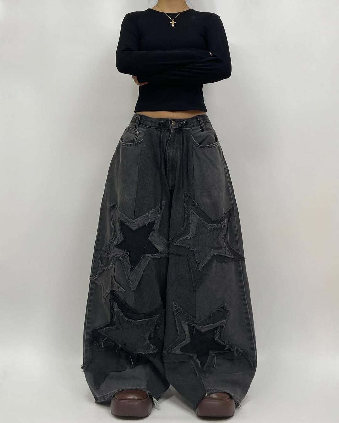 Star Patch Jeans