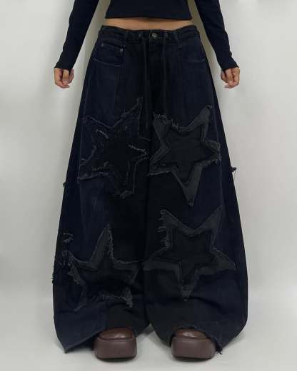 Star Patch Jeans