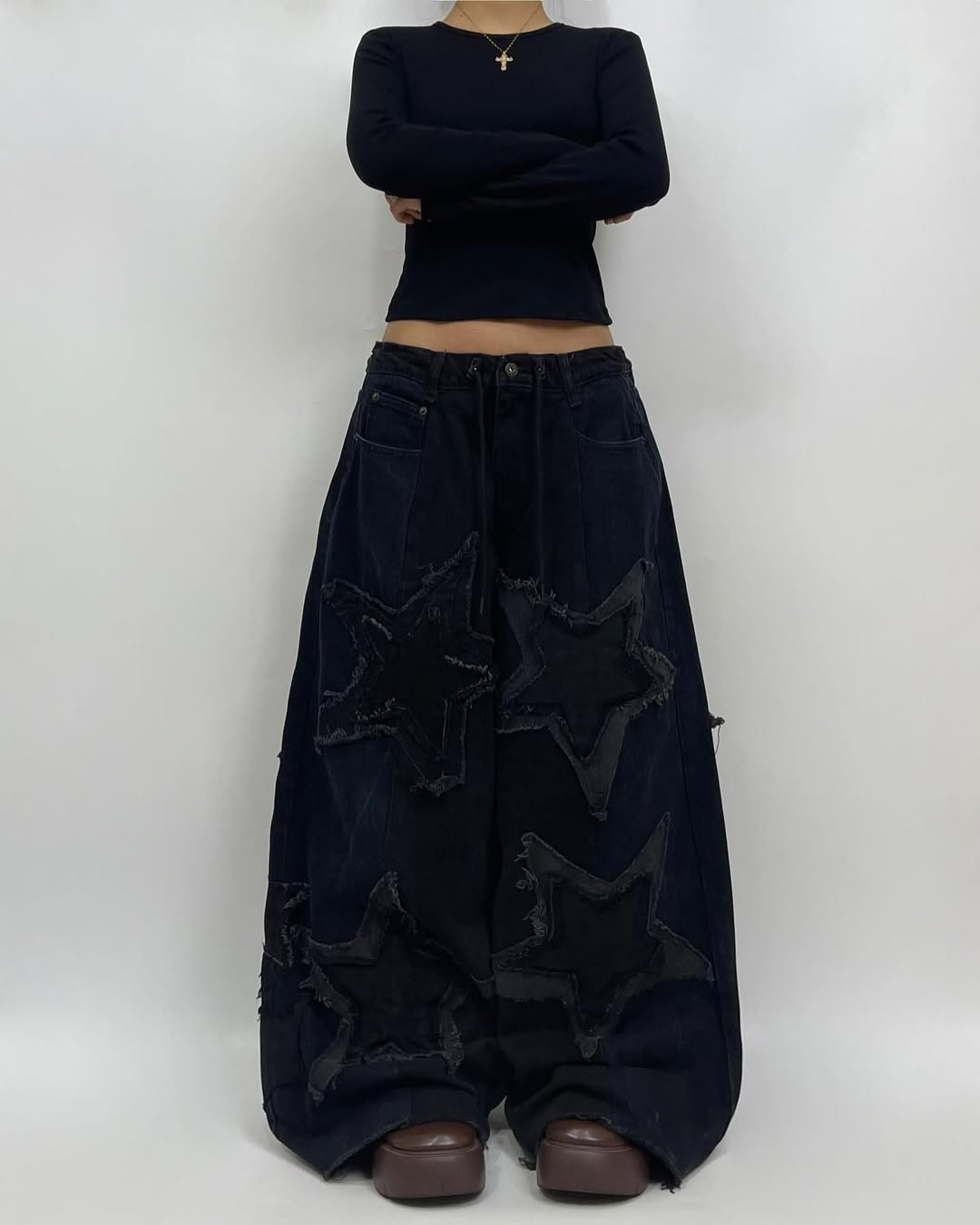 Star Patch Jeans