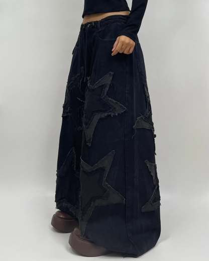 Star Patch Jeans