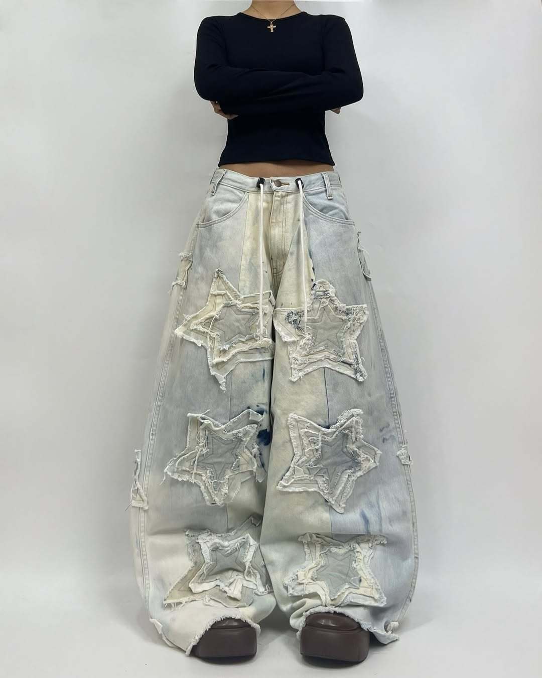 Star Patch Jeans