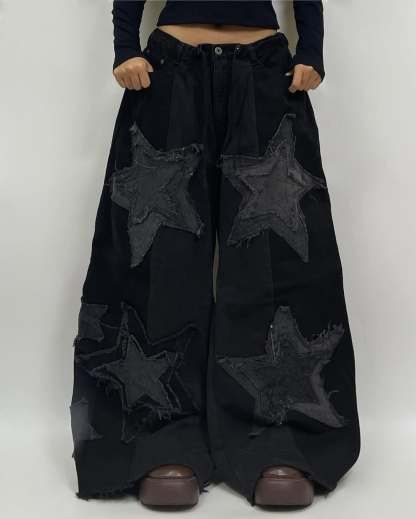 Star Patch Jeans