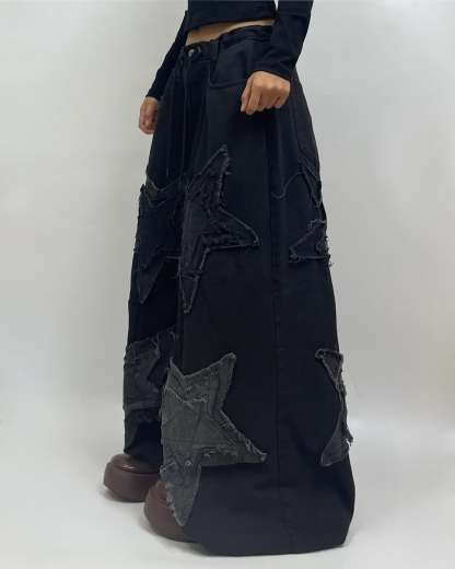 Star Patch Jeans
