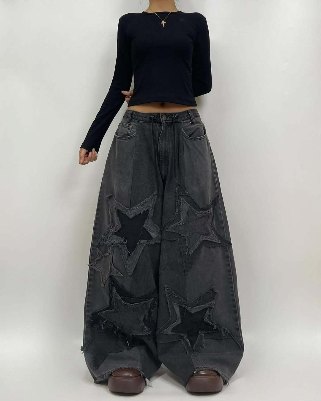 Star Patch Jeans