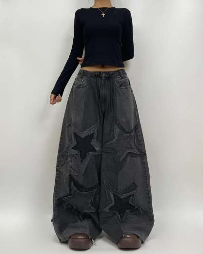 Star Patch Jeans