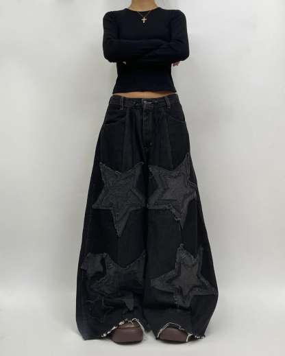 Star Patch Jeans