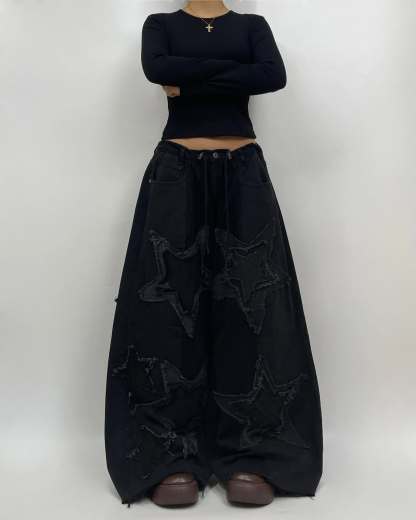 Star Patch Jeans