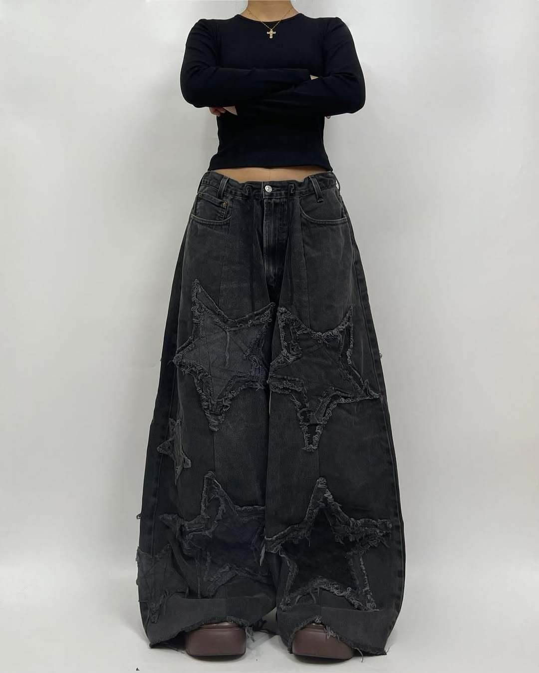 Star Patch Jeans